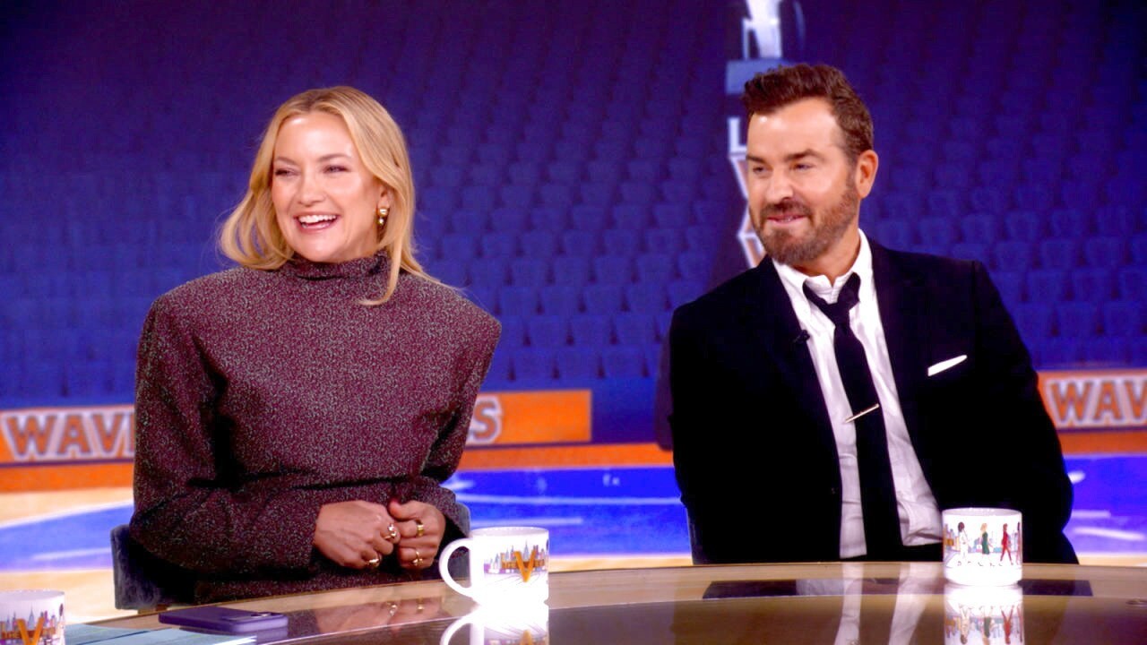 Actors Kate Hudson and Justin Theroux; comic Nikki Glaser.