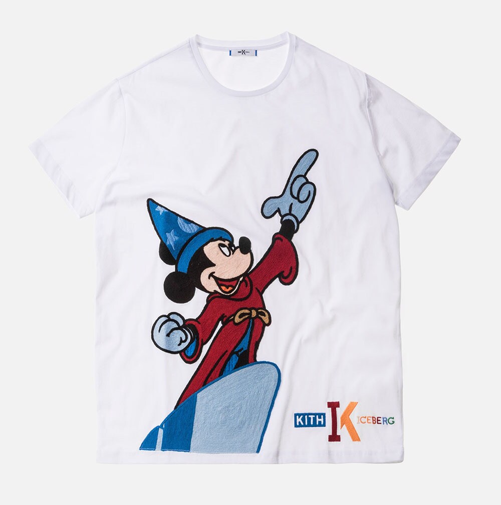 Tee shirt from the KITH X Iceberg Mickey Mouse Collection