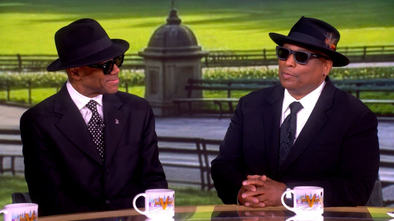 The five-time Grammy-winning duo join 'The View' to look back on working with Janet Jackson and Prince and share what fans can expect in their 'Nothing But Hits' residency.