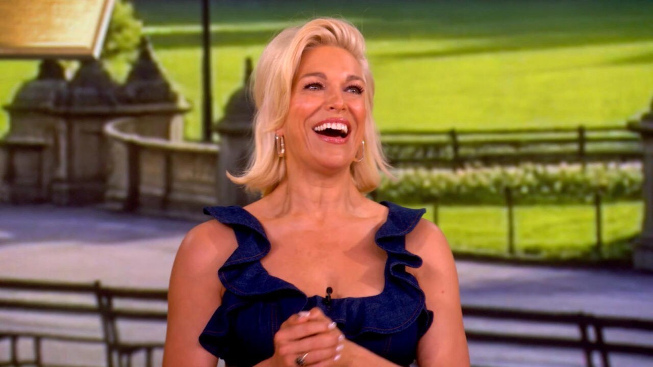 The actress joins 'The View' to discuss her new action-comedy series and shares what fans can expect from her return to the Emmy-winning role of Rebecca Welton in 'Ted Lasso.'