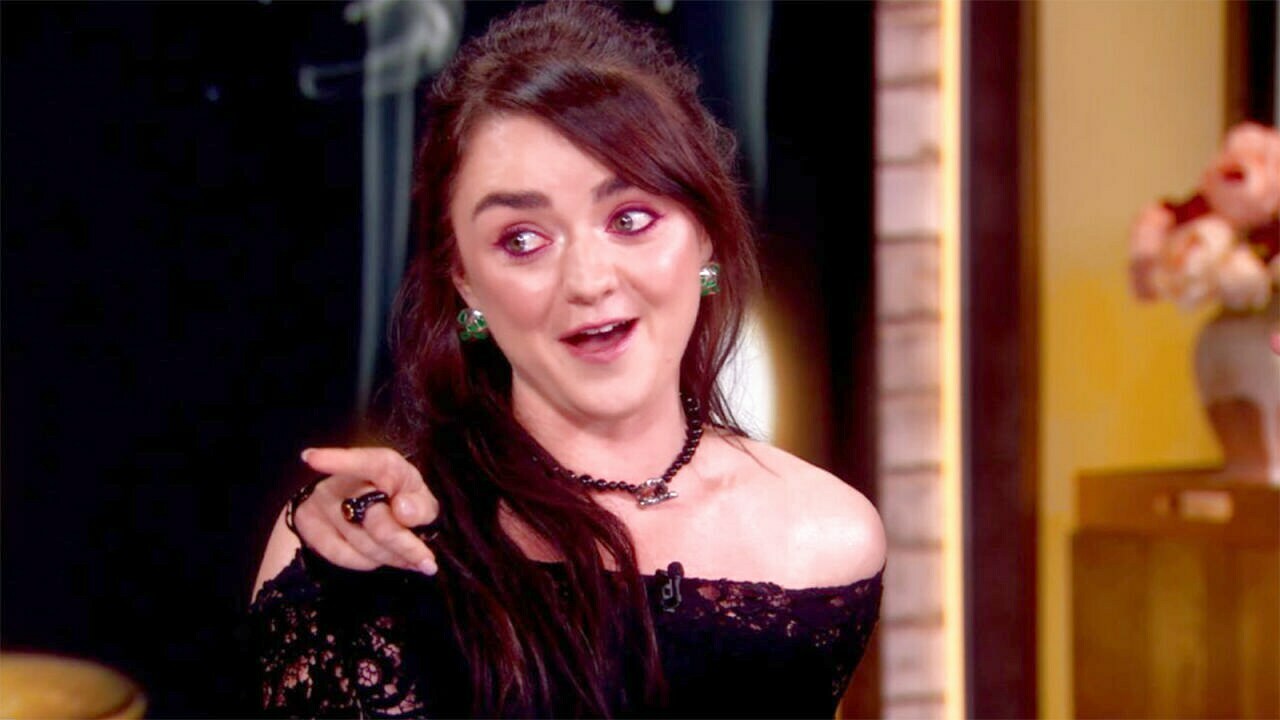 Actress Maisie Williams.