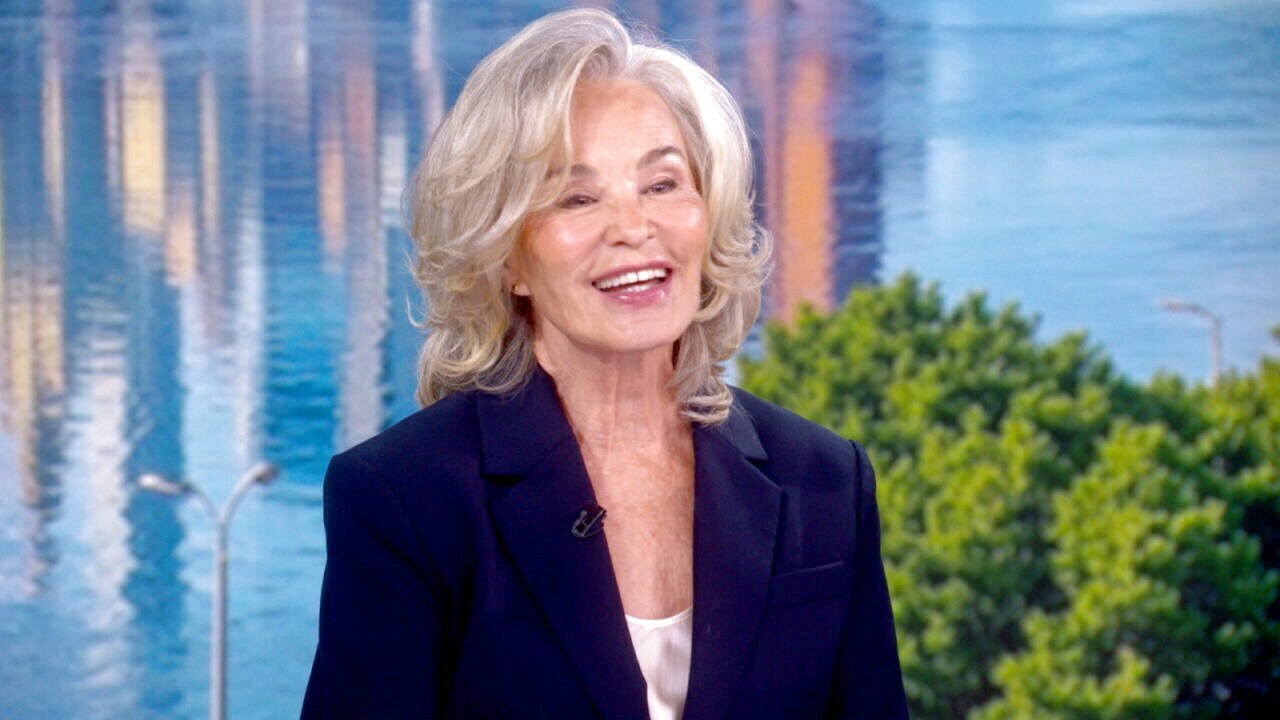 Guest co-host Star Jones; actress Jessica Lange.