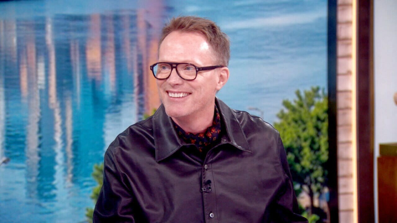 Actor Paul Bettany; author Kyle MacLachlan.