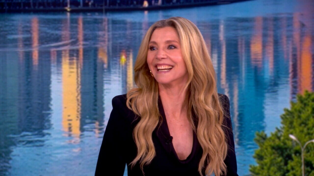 The actress joins 'The View' to discuss the real-life inspirations behind some of the storylines and what she's most looking forward to in her 50s.