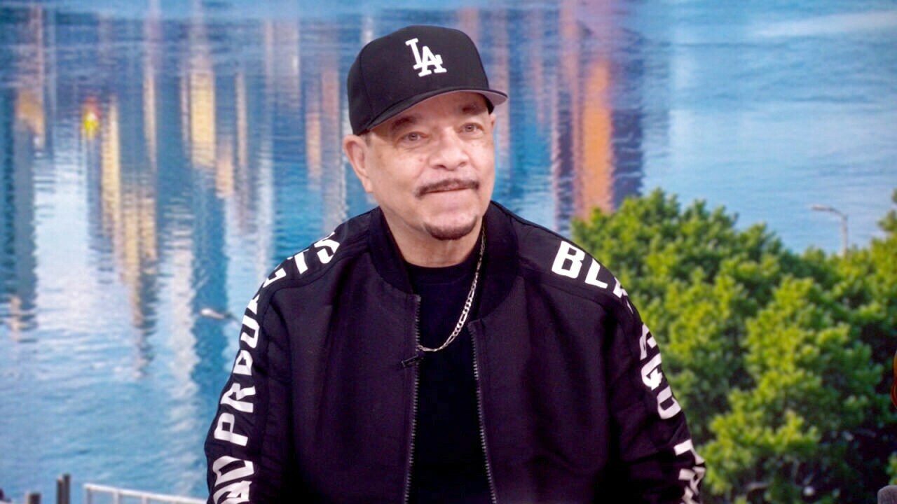 Actor Ice-T; author Collin Gosselin.