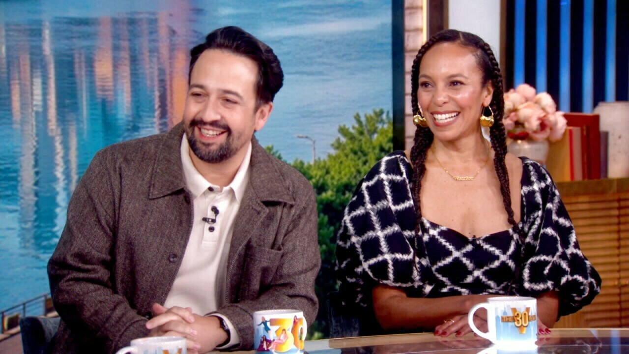 Co-writers Lin-Manuel Miranda and Eisa Davis.