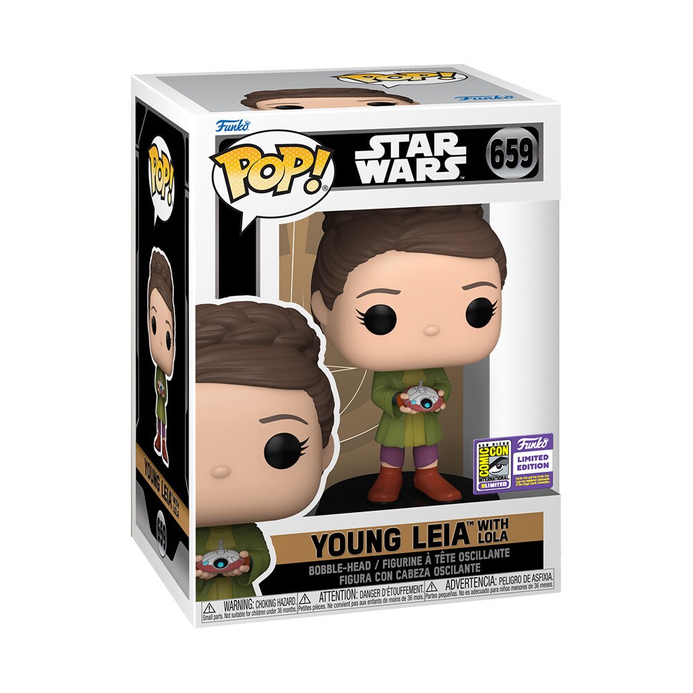 Leia and LOLA Bobblehead by Funko