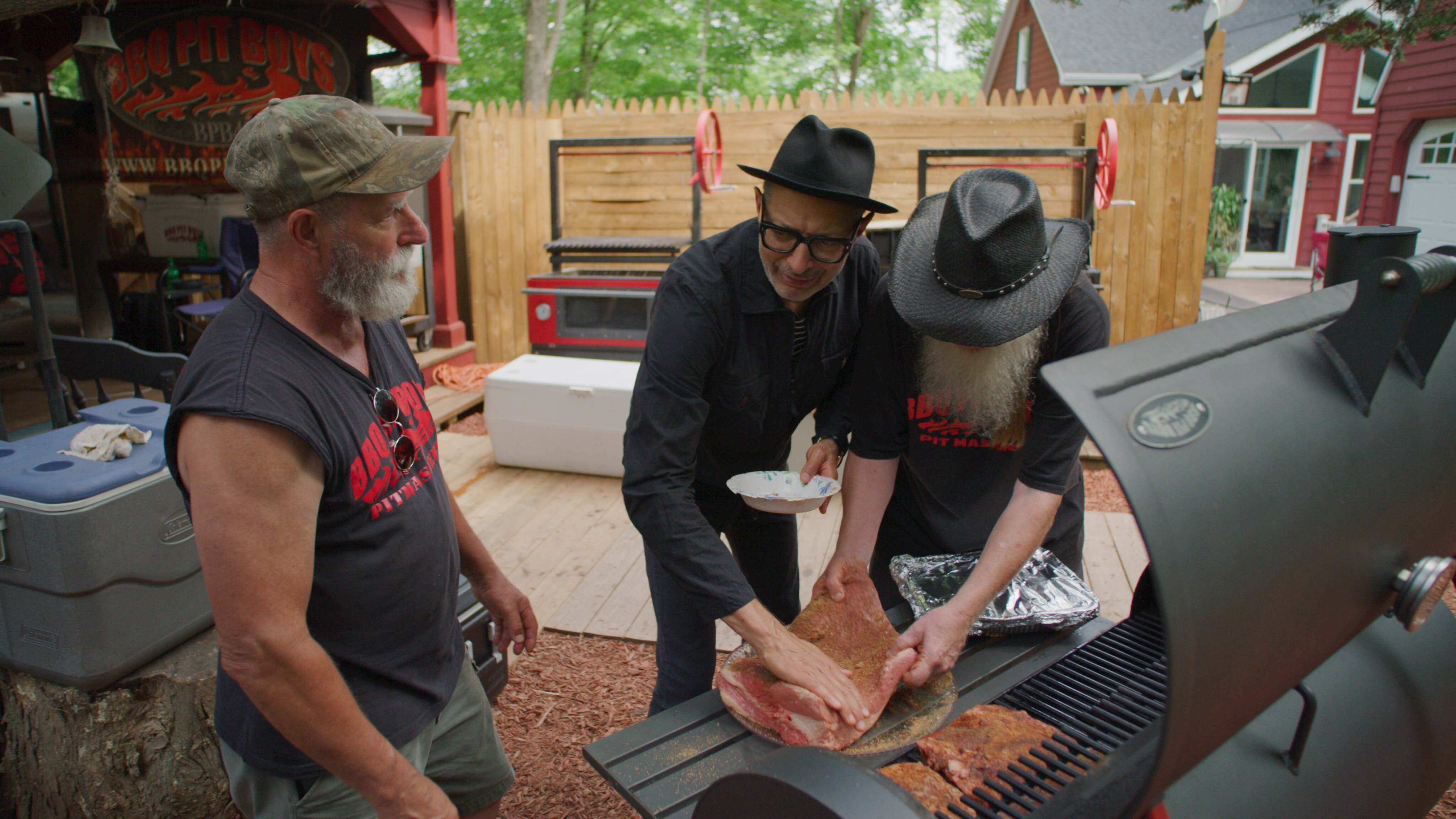 barbeque pit boys