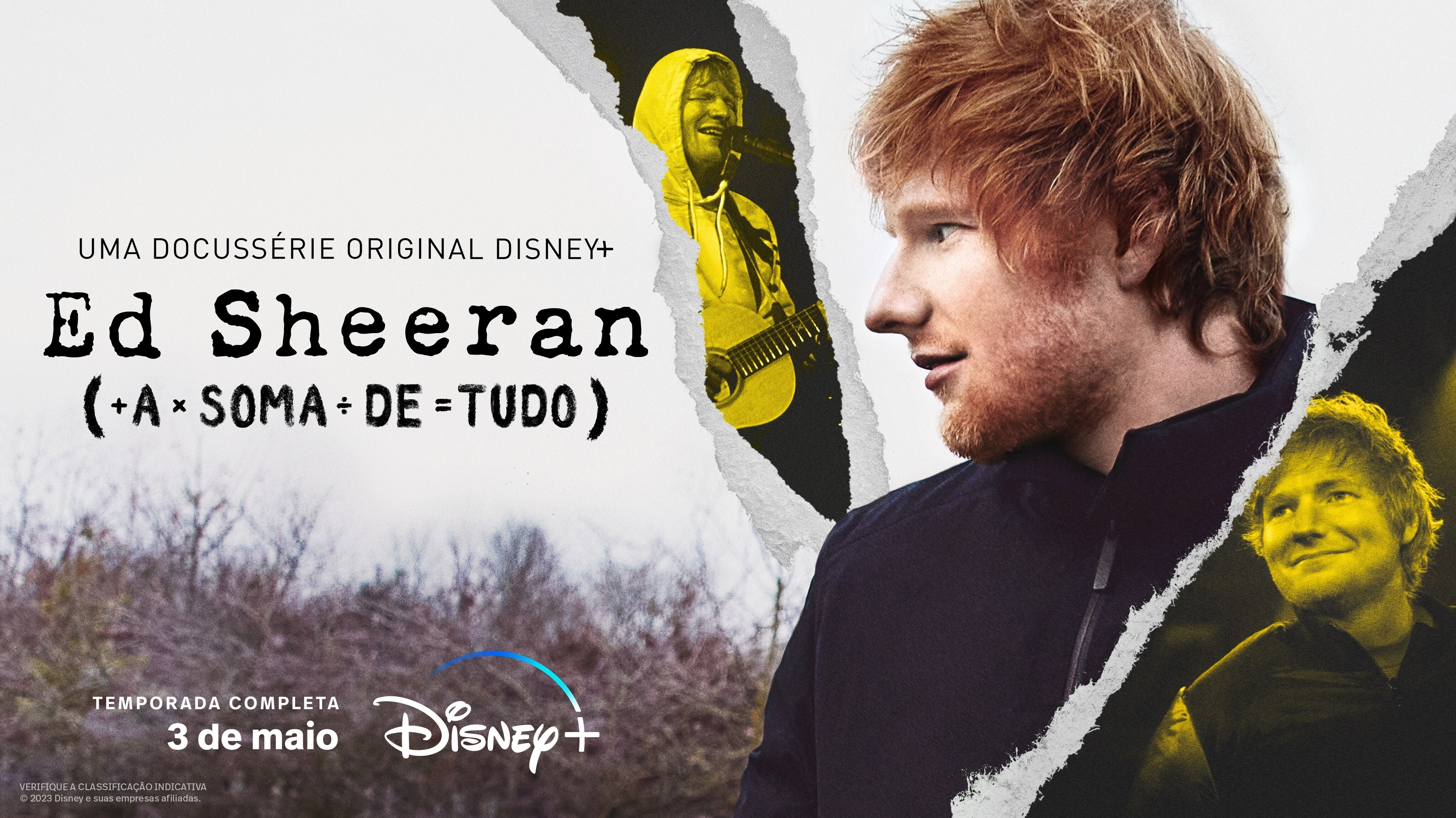 Ed Sheeran: A Soma de Tudo: nova série documental do Disney+ ganha trailer e pôster