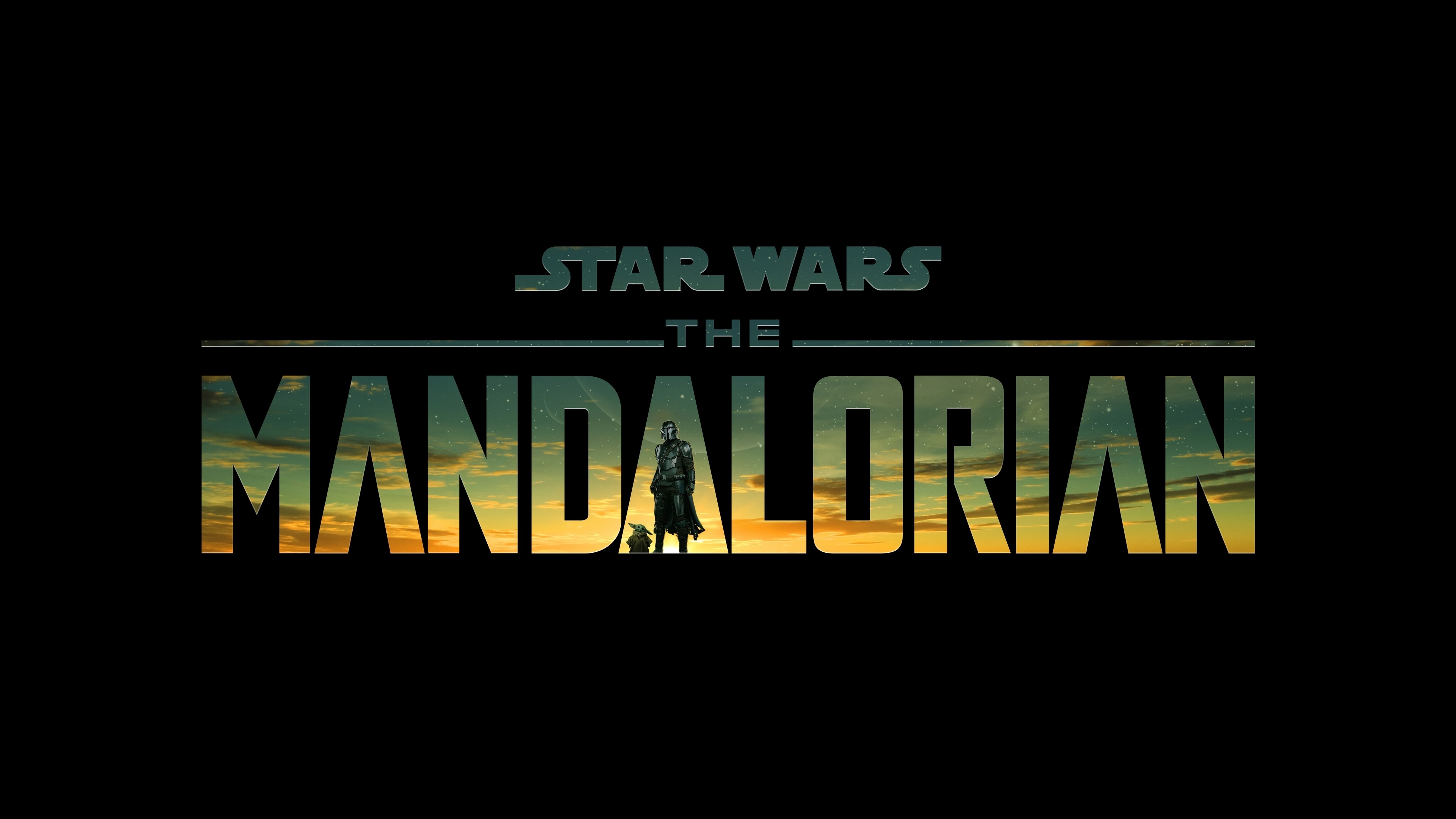 The Mandalorian Logo.