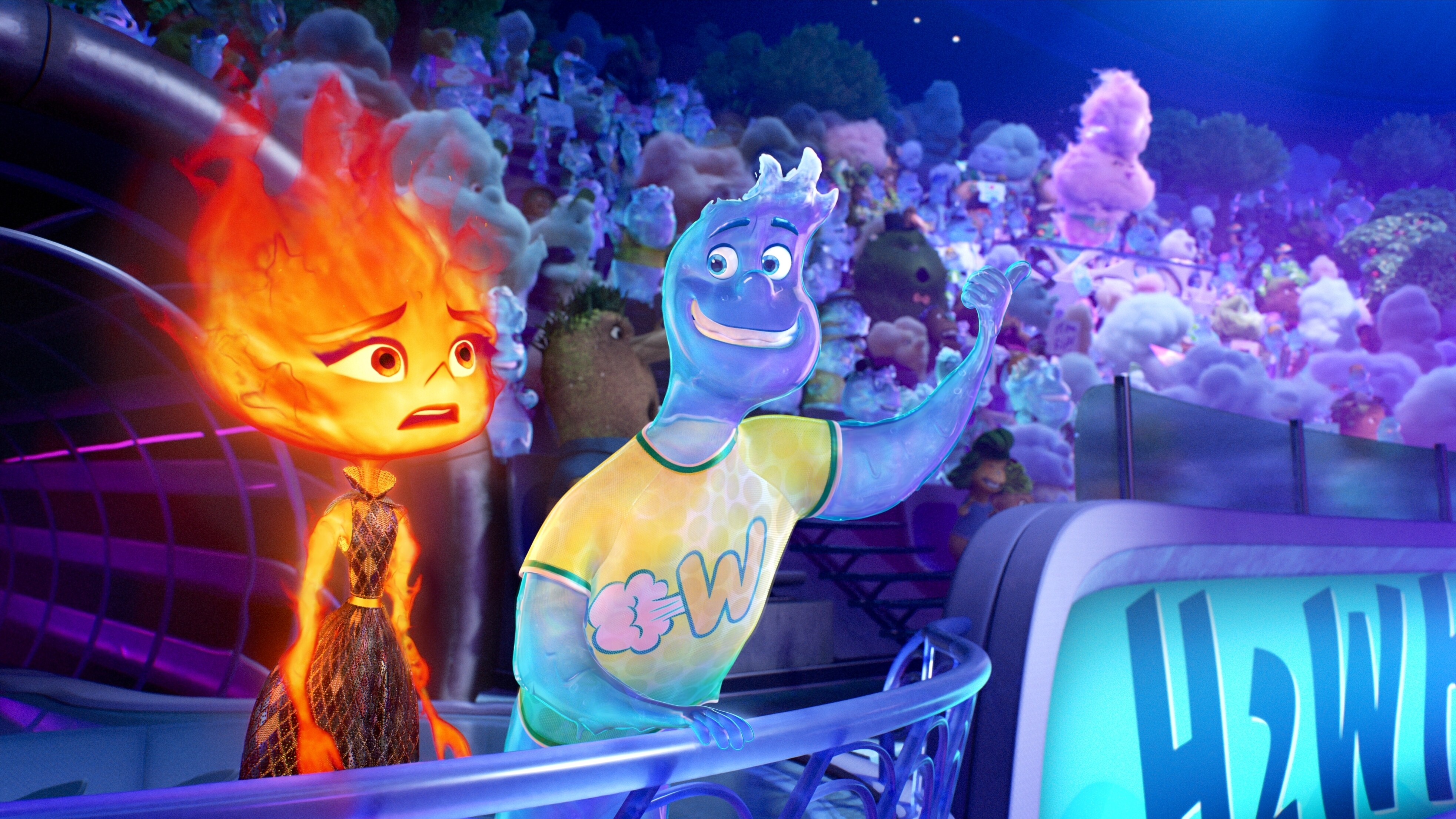 PIXAR! NOVO FILME! Apaixonados? Teoria Elemental, Elementos da