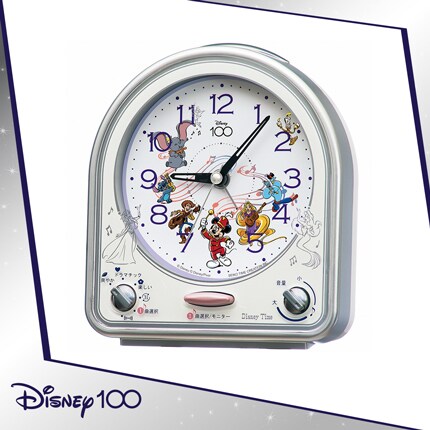 Disney100 31曲メロディ目ざまし時計 FD880S