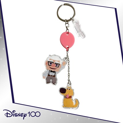 Disney100 ぶら下がりキーホルダー(カールじいさんの空飛ぶ家)