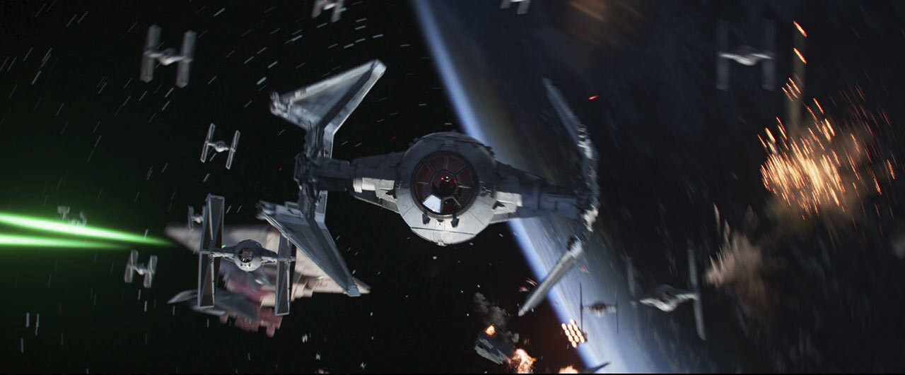 A scene from Star Wars: Squadrons CG short