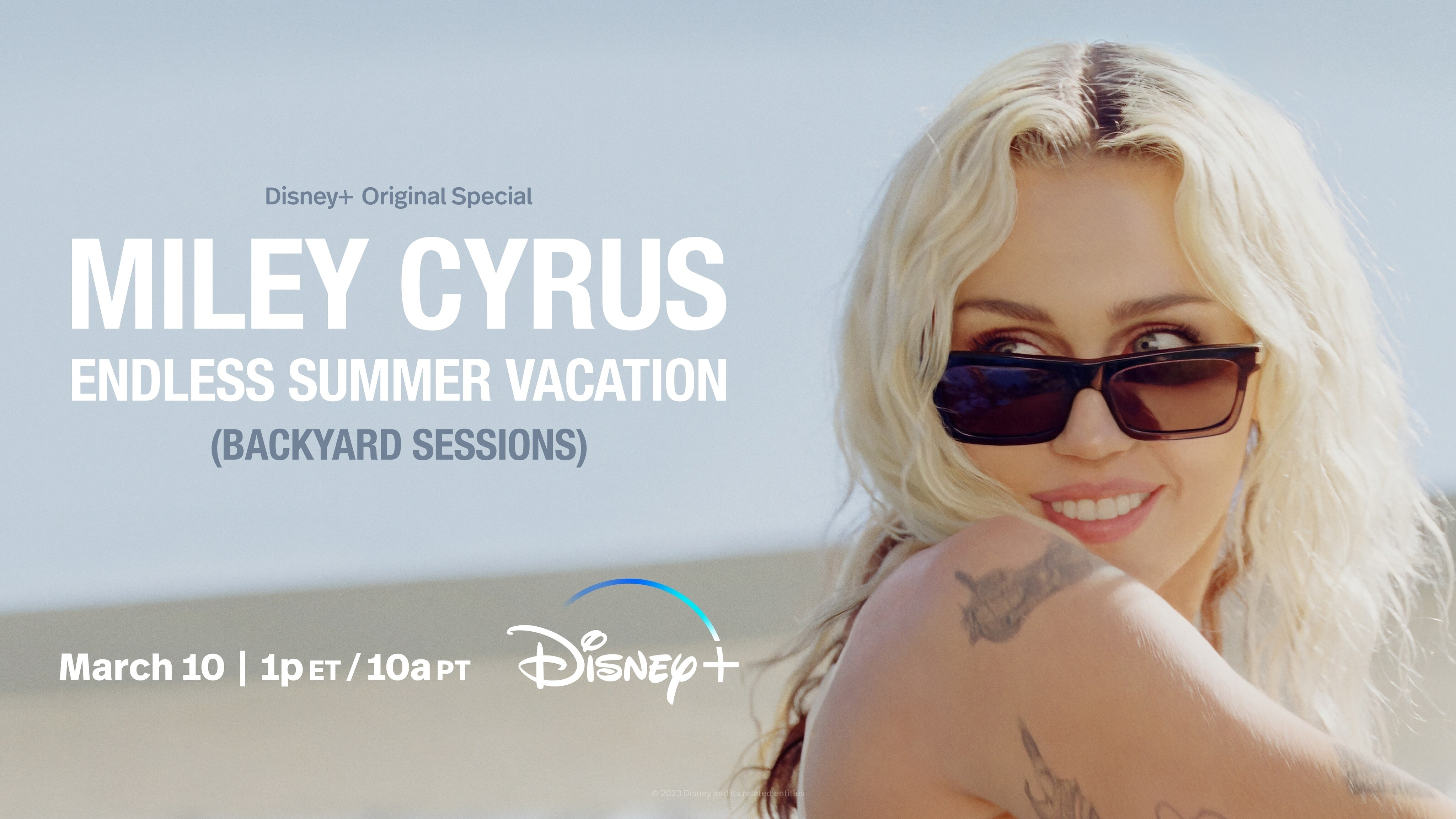 Miley Cyrus & Disney Reunite For The Disney+ Original Special Event: “Miley Cyrus - Endless Summer Vacation (Backyard Sessions)”