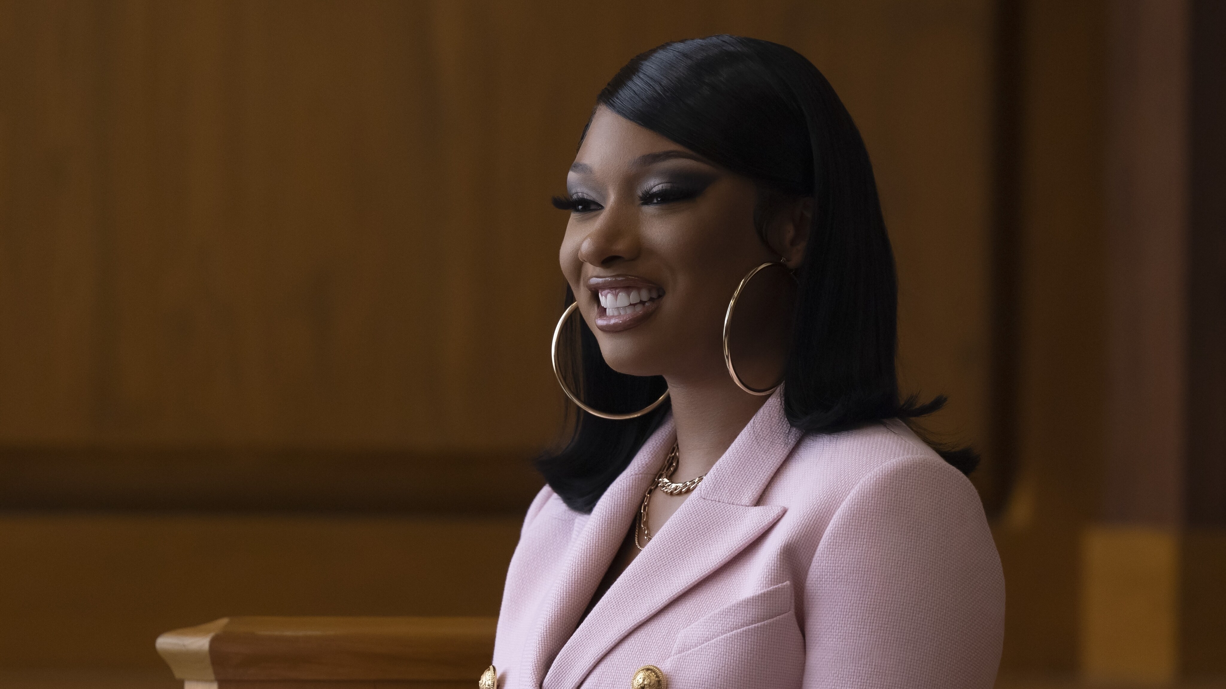 Megan Thee Stallion in Marvel Studios' She-Hulk: Attorney At Law, exclusively on Disney+. Photo by Chuck Zlotnick. © 2022 MARVEL.