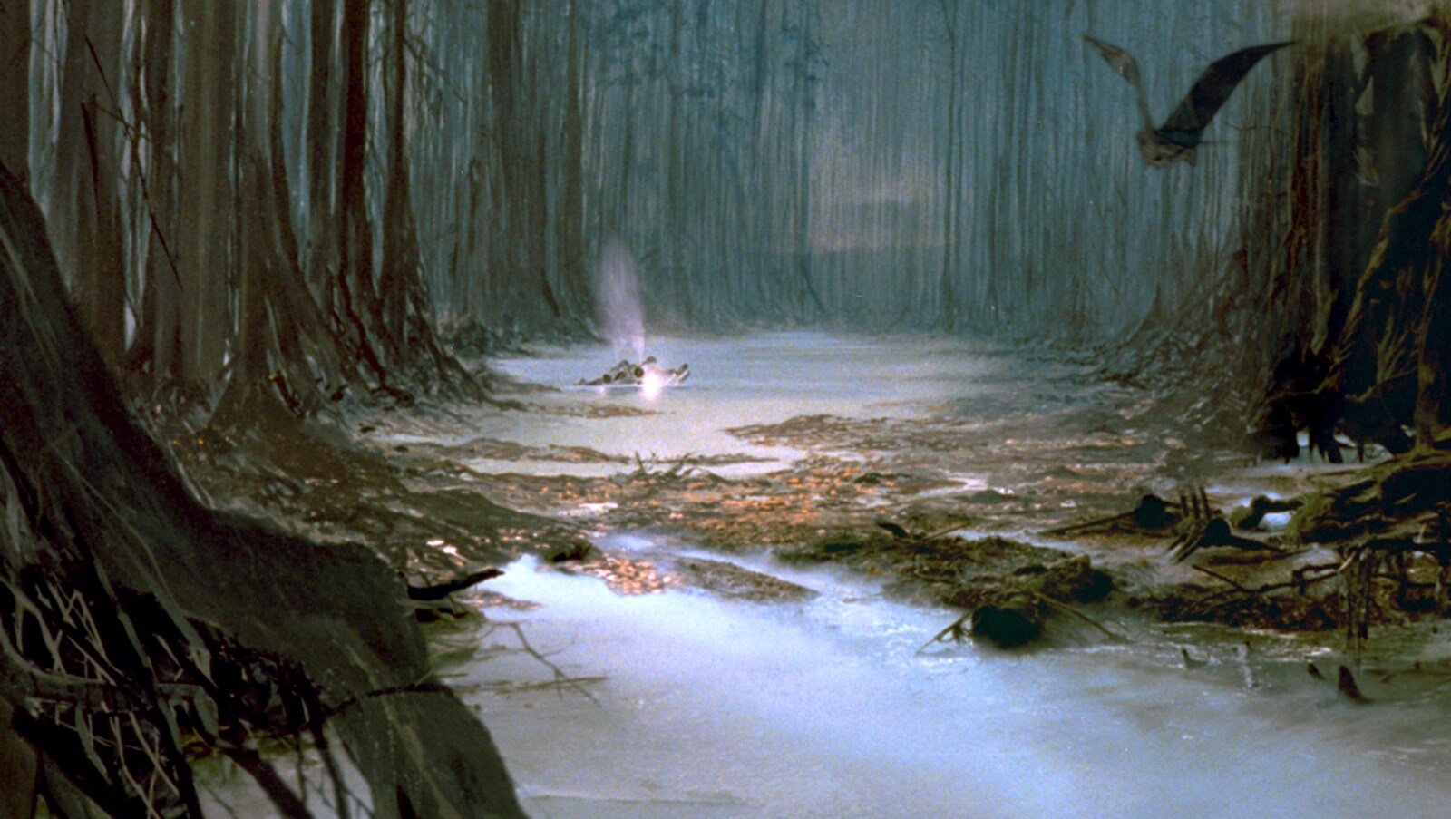 Dagobah landscape
