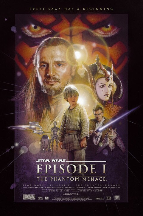 EPISODE I: THE PHANTOM MENACE poster