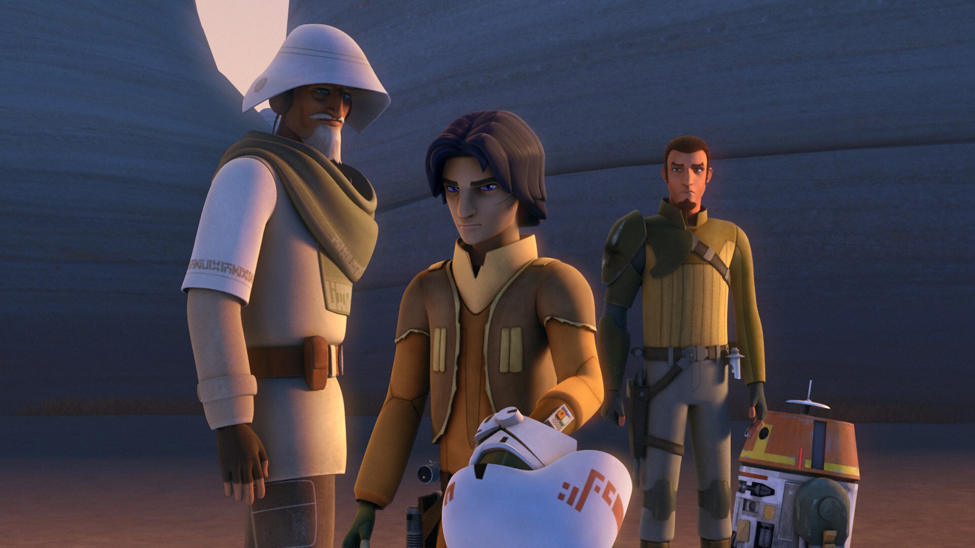 Ezra is still troubled with the news that his parents are gone. Kanan tosses the Padawan a cadet ...