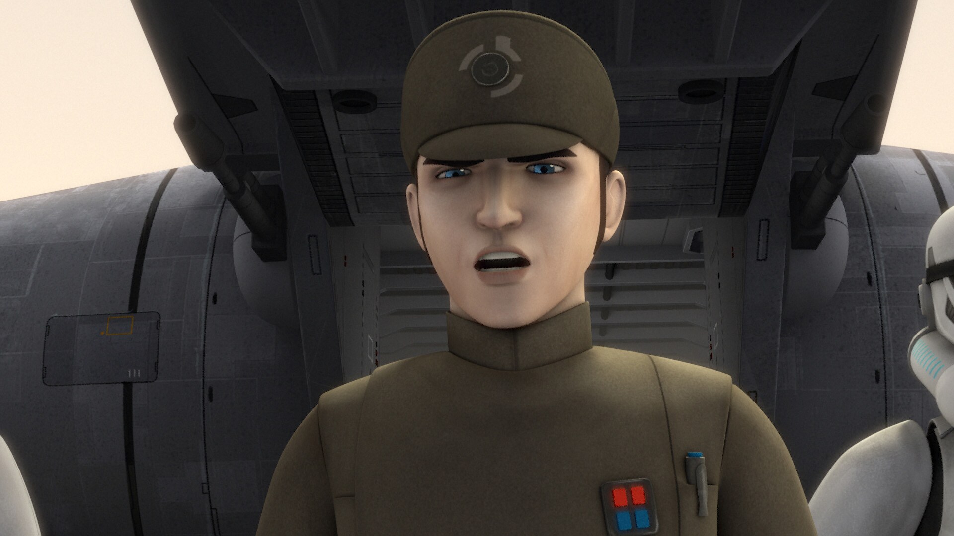 Lieutenant Lyste greets Leia, remarking that Alderaan, like Lothal, has fallen victim to rebel th...
