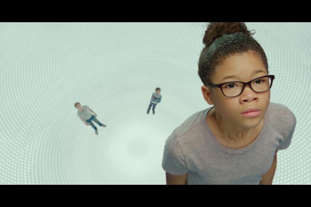 Storm Reid in the film "A Wrinkle in Time"