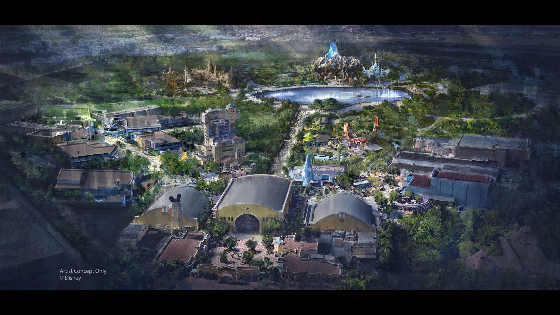 Disneyland Paris renderings