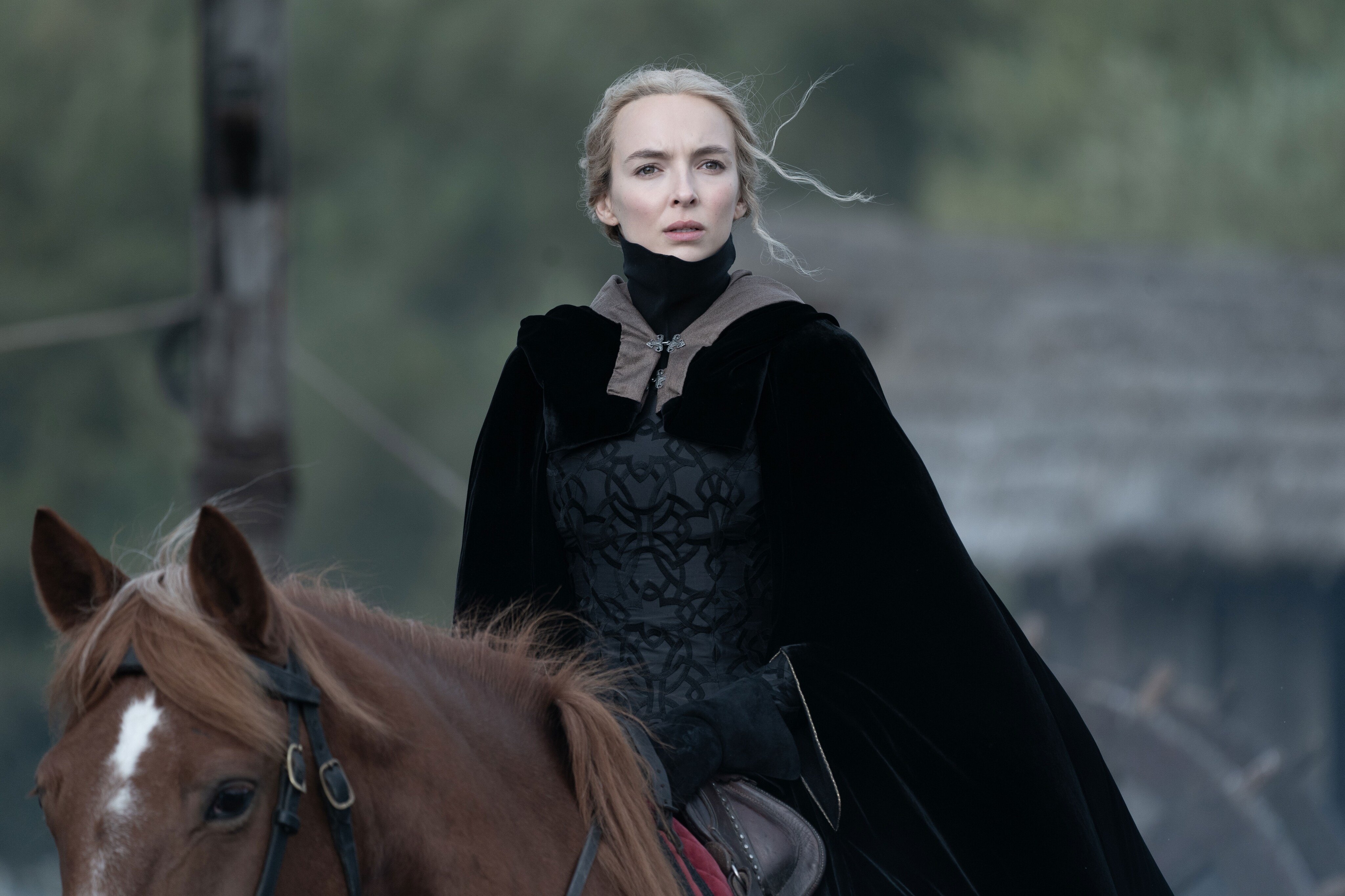 Jodie Comer em O Último Duelo Jodie Comer em O Último Duelo