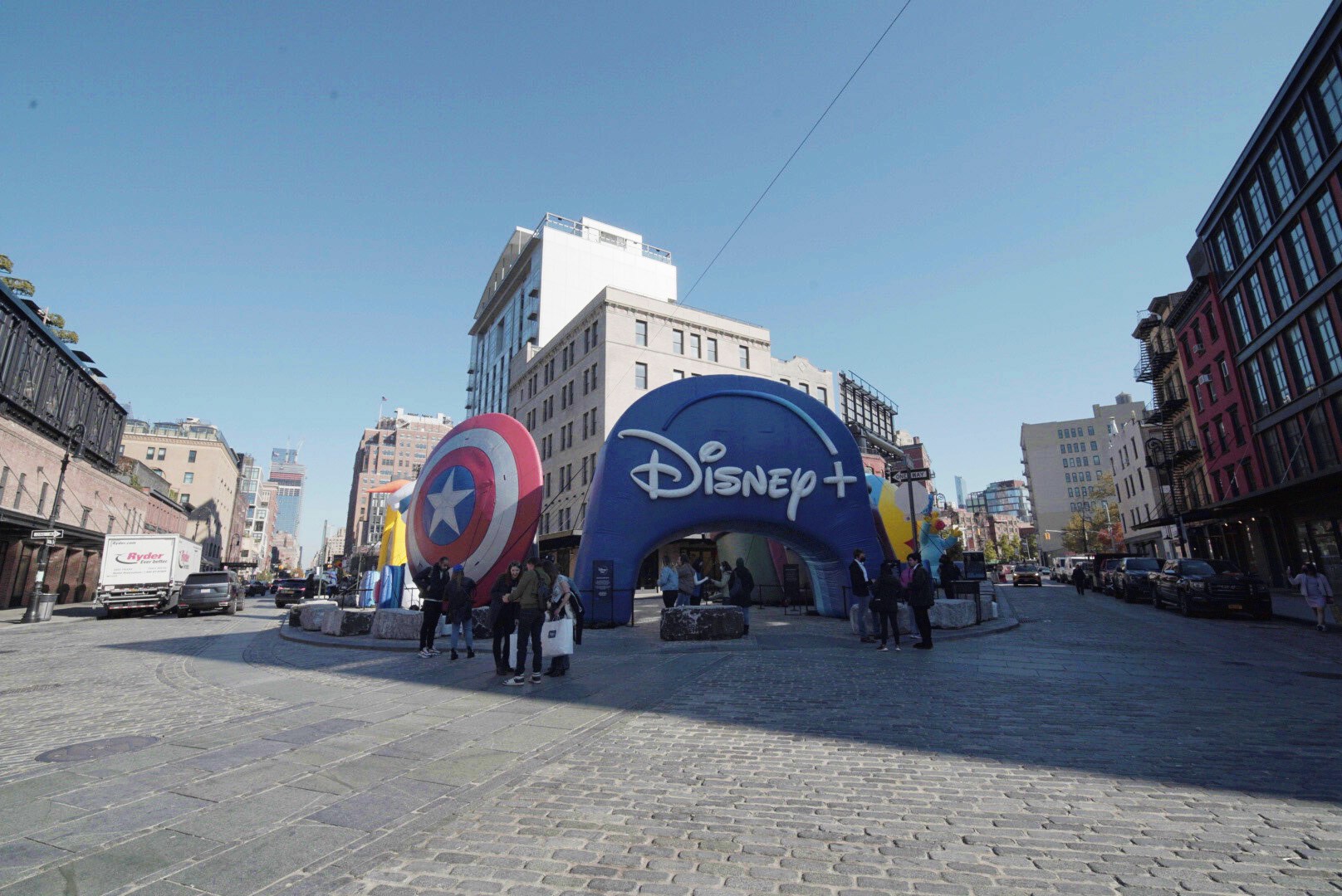 Disney+ Day Inflatable Balloon Tour - New York City