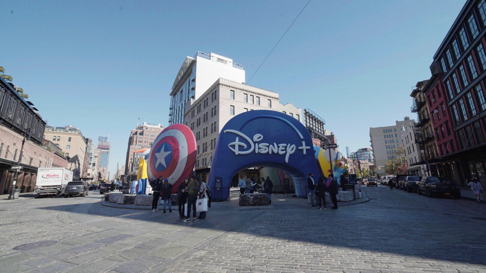 Disney+ Day Inflatable Balloon Tour - New York City