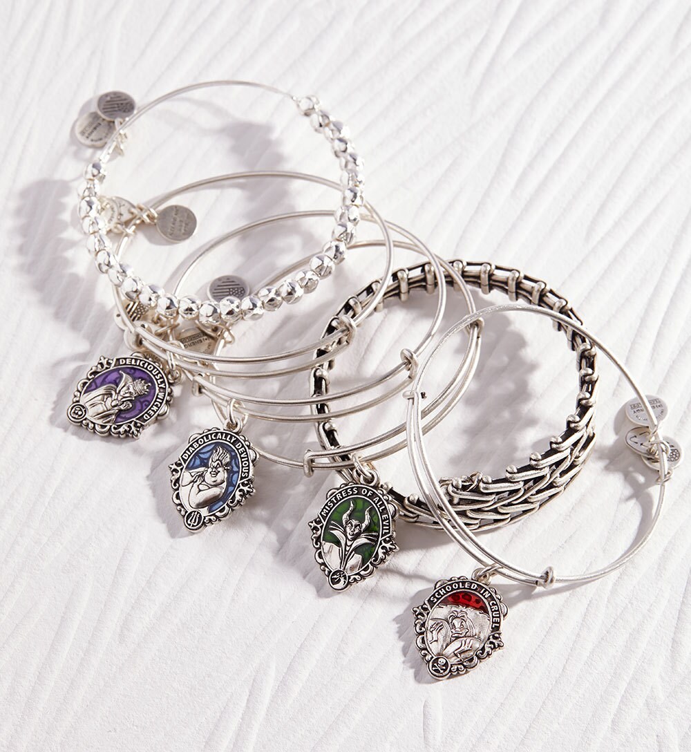 Bangles from the ALEX AND ANI Disney Villains Collection
