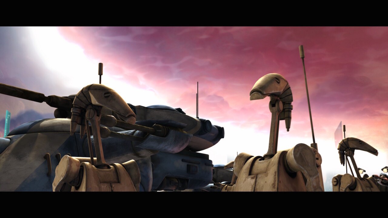 Anakin and Ahsoka brought down the shield, and the AV-7s battered the AATs. When Republic warship...