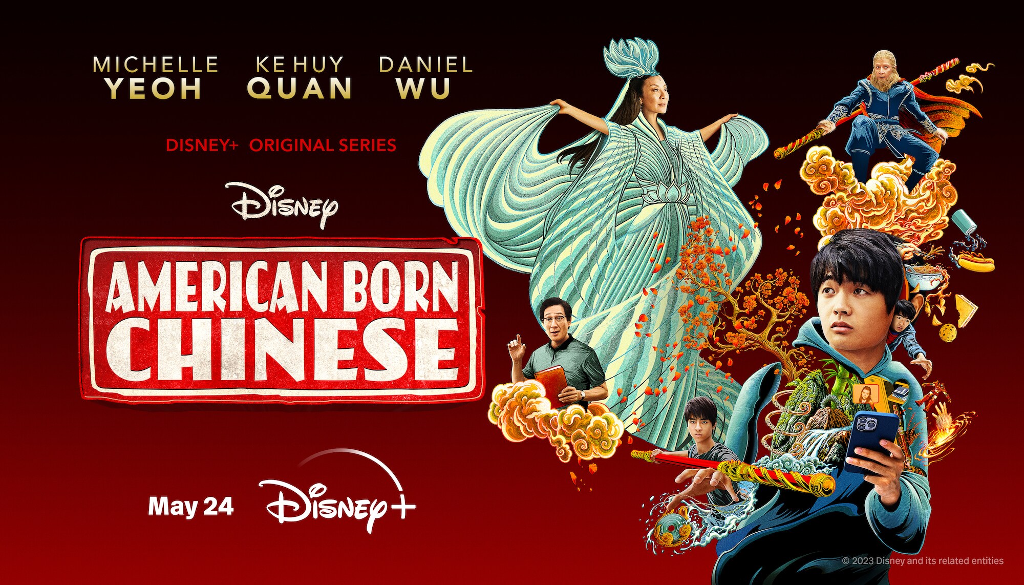 Disney+ Debuts Official Trailer For The Action-Comedy Original Series  “American Born Chinese”