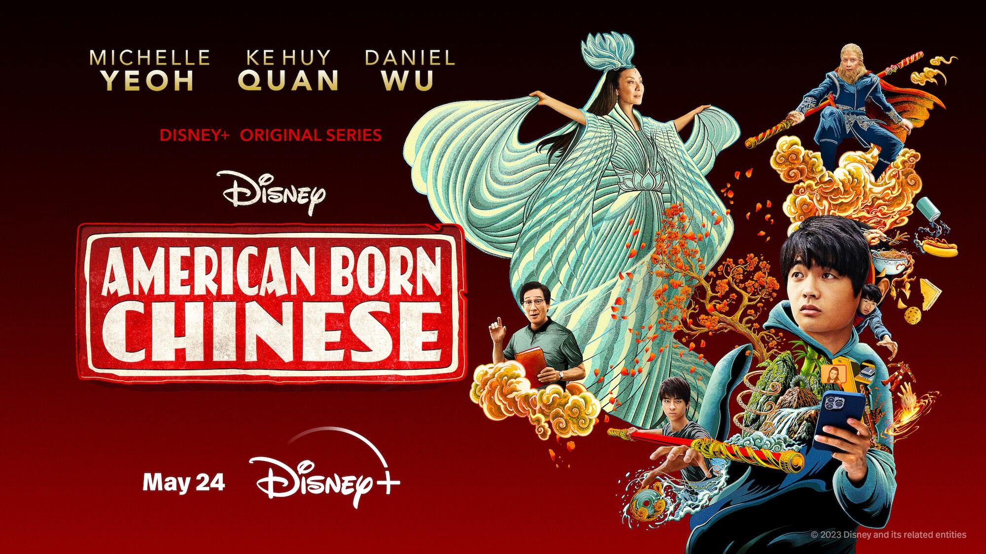 American Born Chinese Key Art