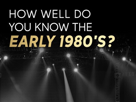 How well do you remember the early 80's?