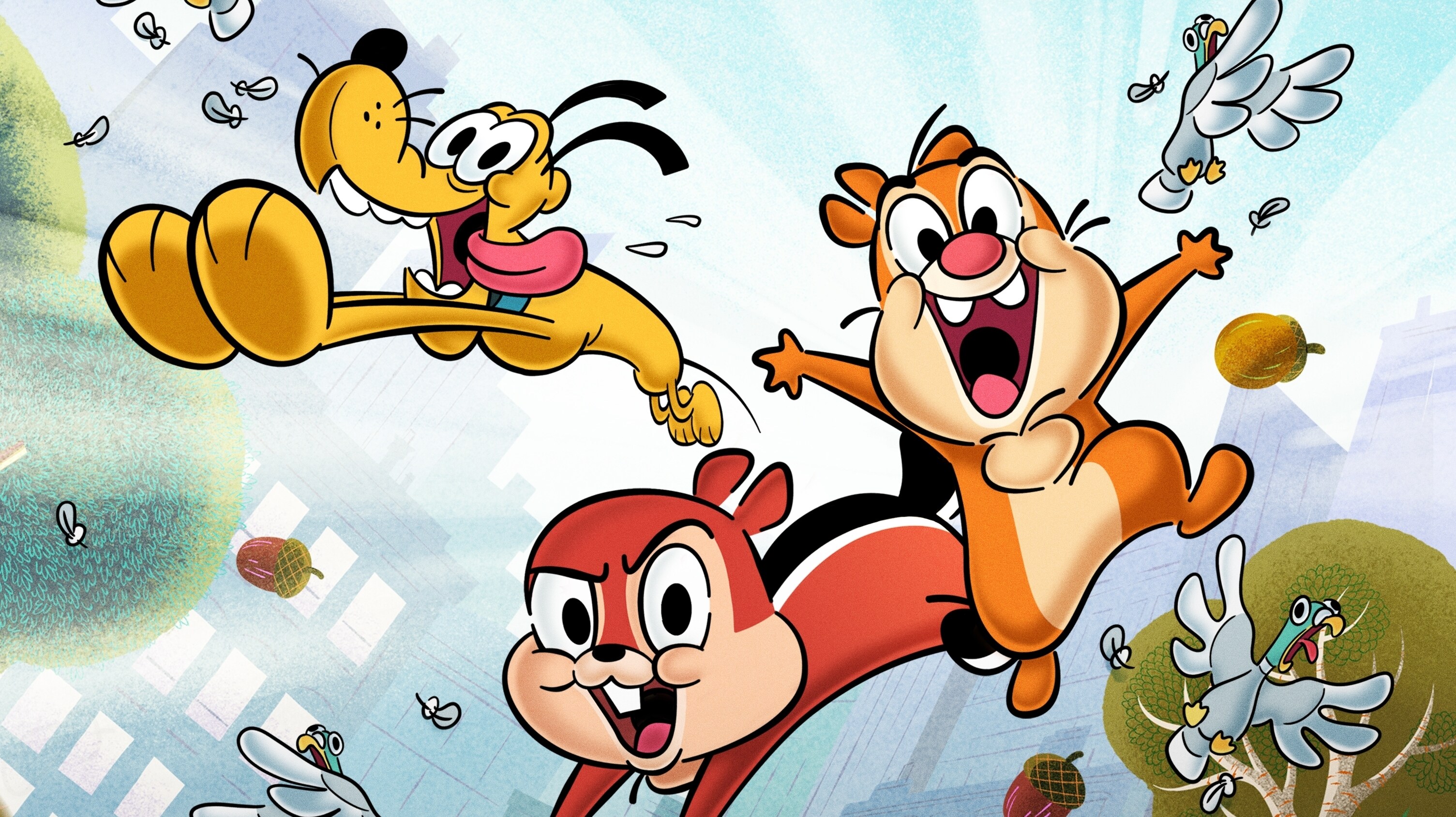 Chip 'n' Dale: Park Life Key Art