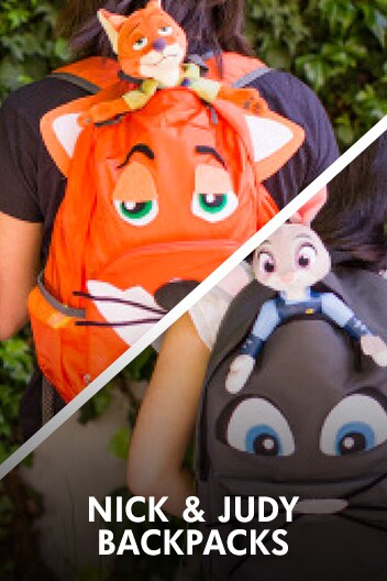 Zootopia Activity - Nick & Judy backpacks