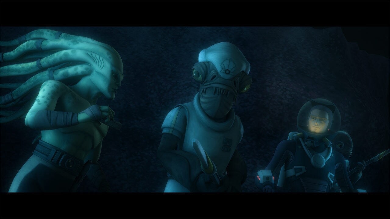 Tamson launched an attack on the Mon Calamari with a force of Quarren and aqua droids. Ackbar led...