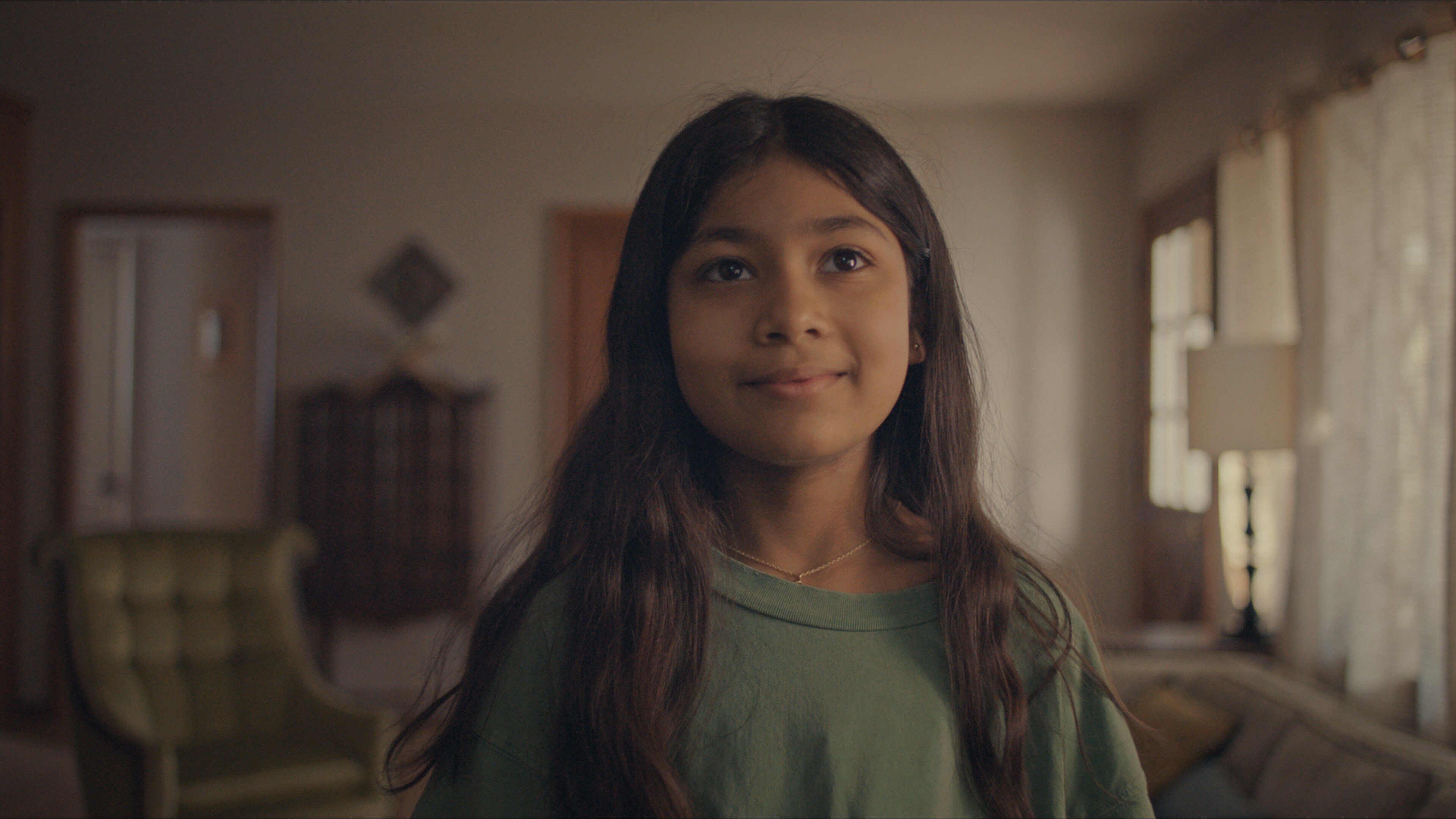 Shanessa Khawaja as Ameena in Disney’s “LAUNCHPAD” Season One short, “AMERICAN EID,” Written and Directed by Aqsa Altaf. Photo courtesy of Disney. © 2021 Disney Enterprises, Inc. All Rights Reserved.