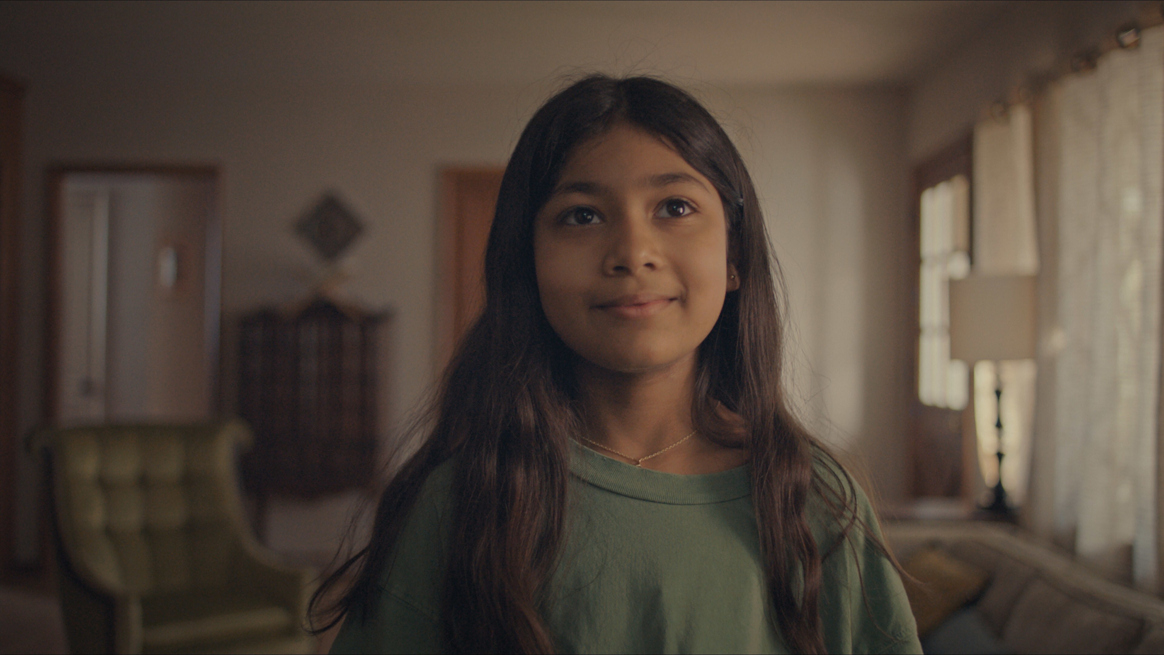 Shanessa Khawaja as Ameena in Disney’s “LAUNCHPAD” Season One short, “AMERICAN EID,” Written and Directed by Aqsa Altaf. Photo courtesy of Disney. © 2021 Disney Enterprises, Inc. All Rights Reserved.