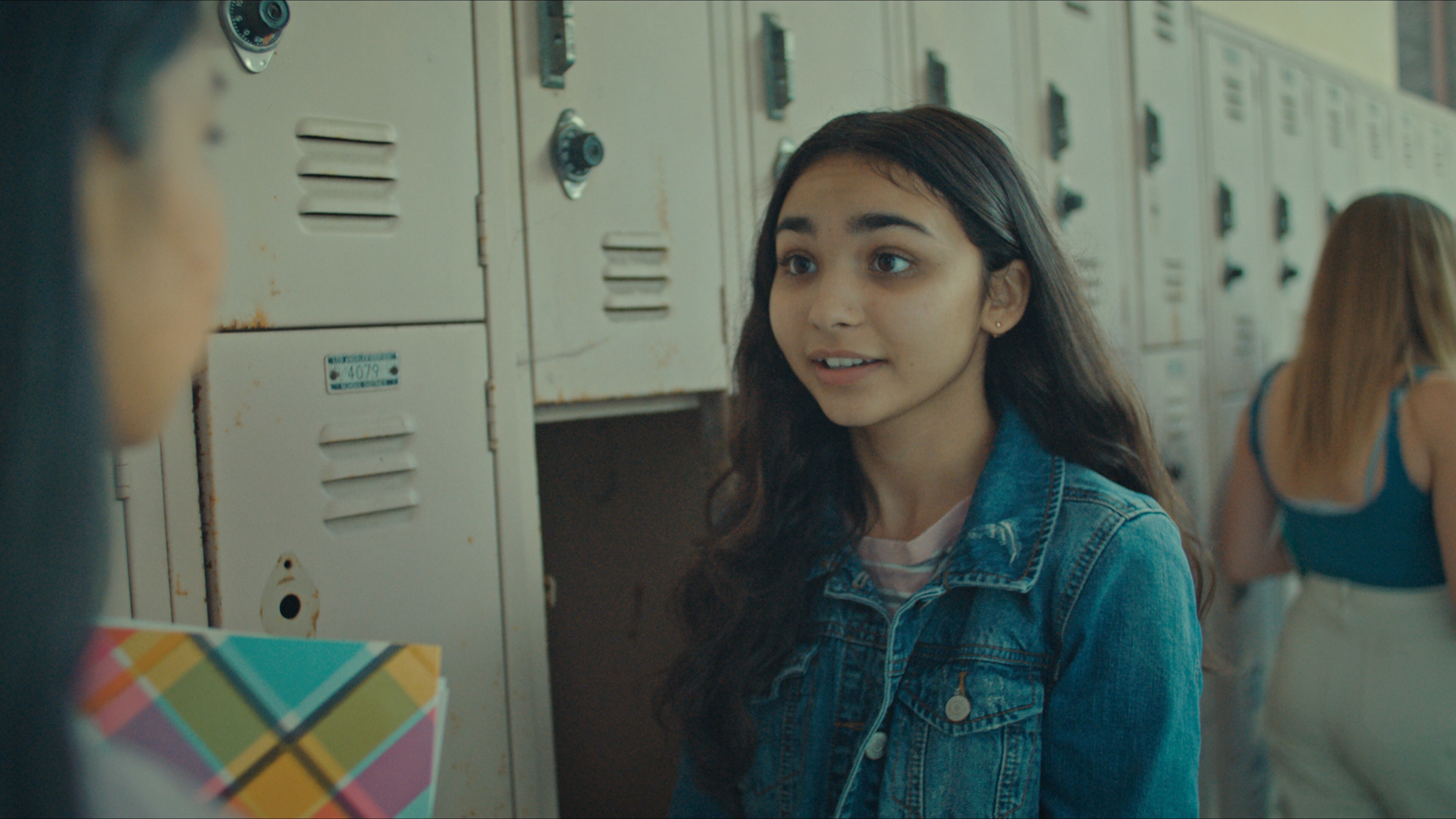 (R): Jenna Qureshi as Zainab in Disney’s “LAUNCHPAD” Season One short, “AMERICAN EID,” Written and Directed by Aqsa Altaf. Photo courtesy of Disney. © 2021 Disney Enterprises, Inc. All Rights Reserved.