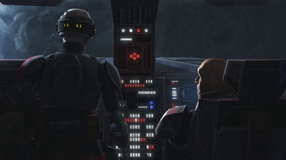 The Bad Batch return to Kamino, homeworld of the clones. Curiously, they're asked to provide a cl...