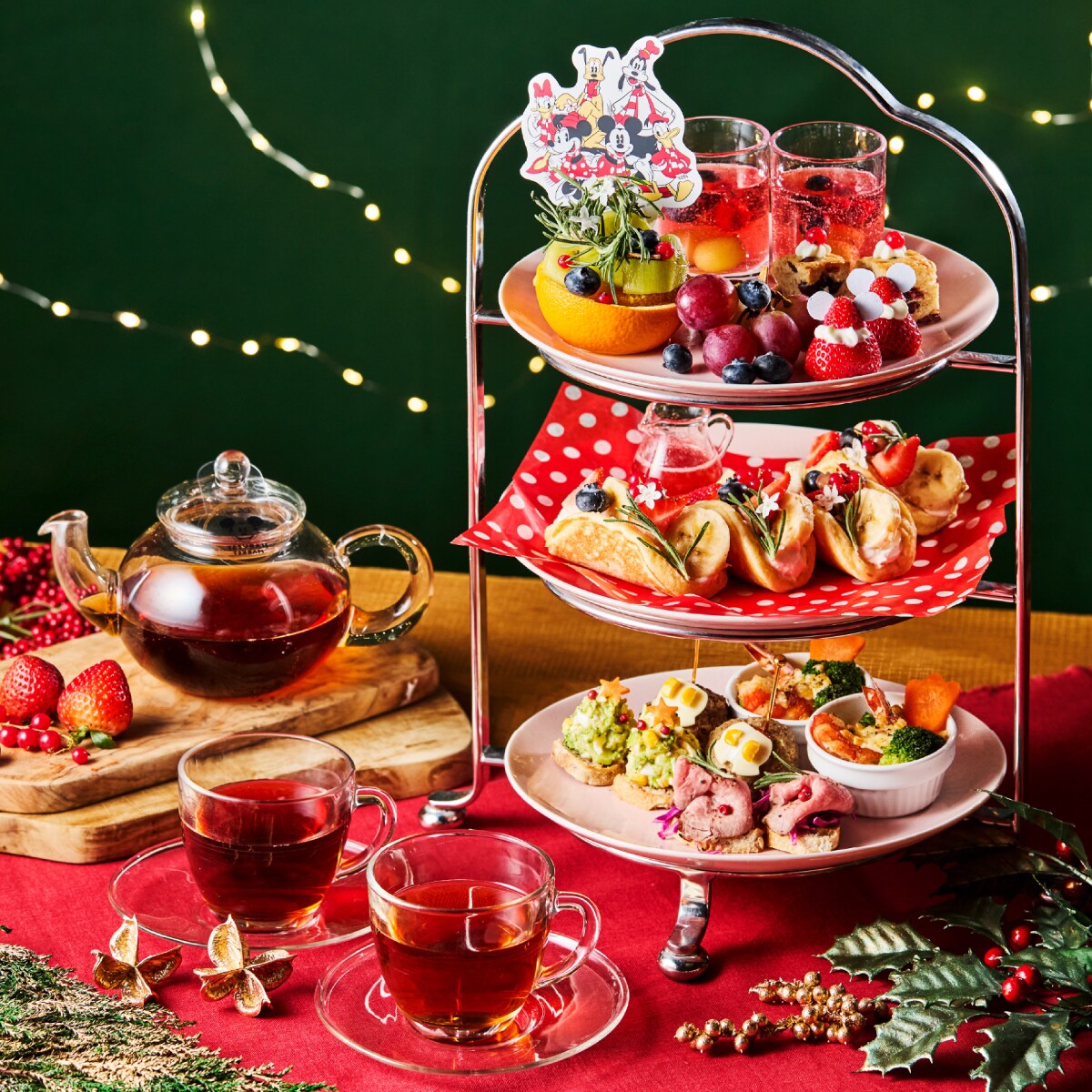 マジカルChristmas★アフタヌーンティーセット<Mickey & Friends>
