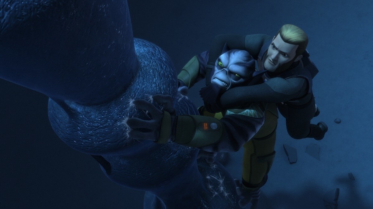 Agent Kallus surviving together with Zeb Orrelios