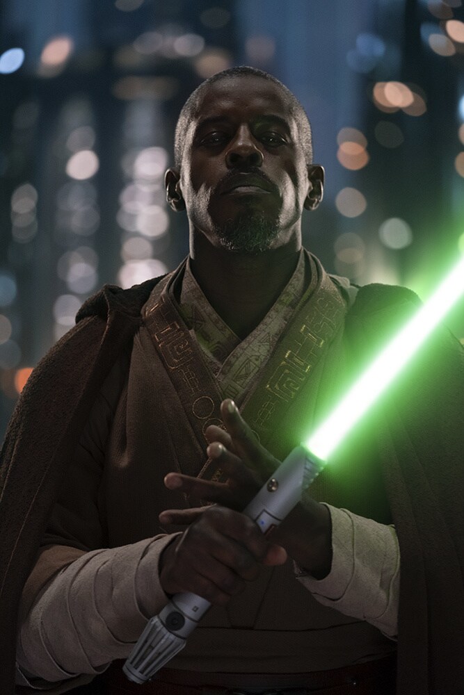 Ahmed Best On His Surprise Return As Kelleran Beq In The Mandalorian ...