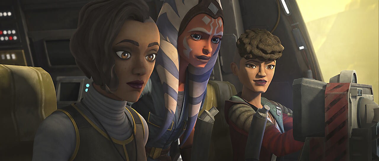 Ahsoka, Trace, and Rafa Ahsoka, Trace, and Rafa