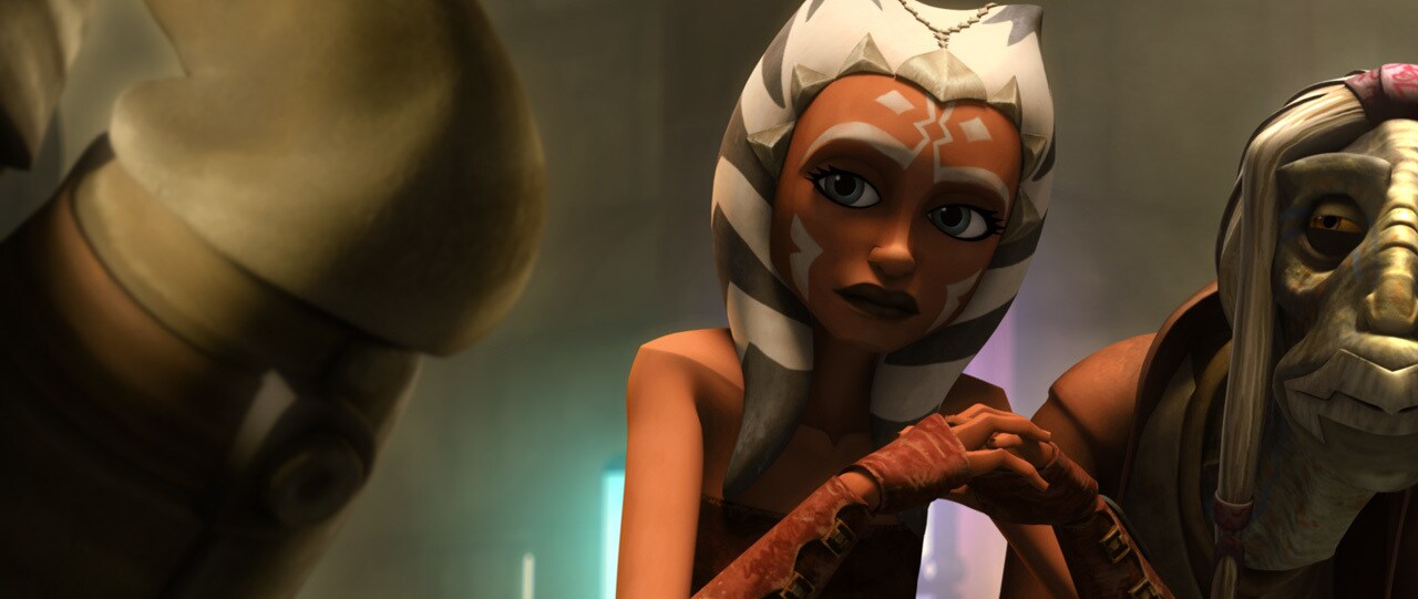 Ahsoka loses her weapon in “Lightsaber Lost”