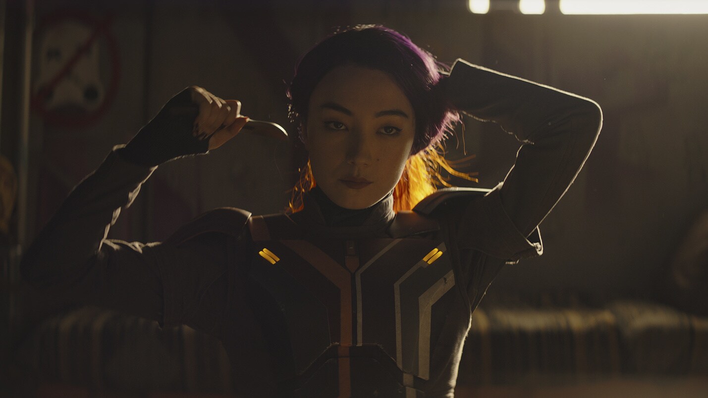 Sabine returns home, cuts her hair, and armors up. At the factory, Weaver is arrested.