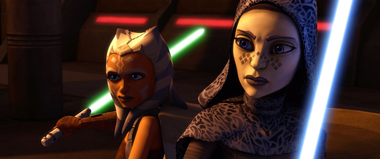While on medical frigate TB-73 with her close friend, fellow Padawan Barriss Offee, a deadly swarm of Geononosian brain worms makes its way on board. 