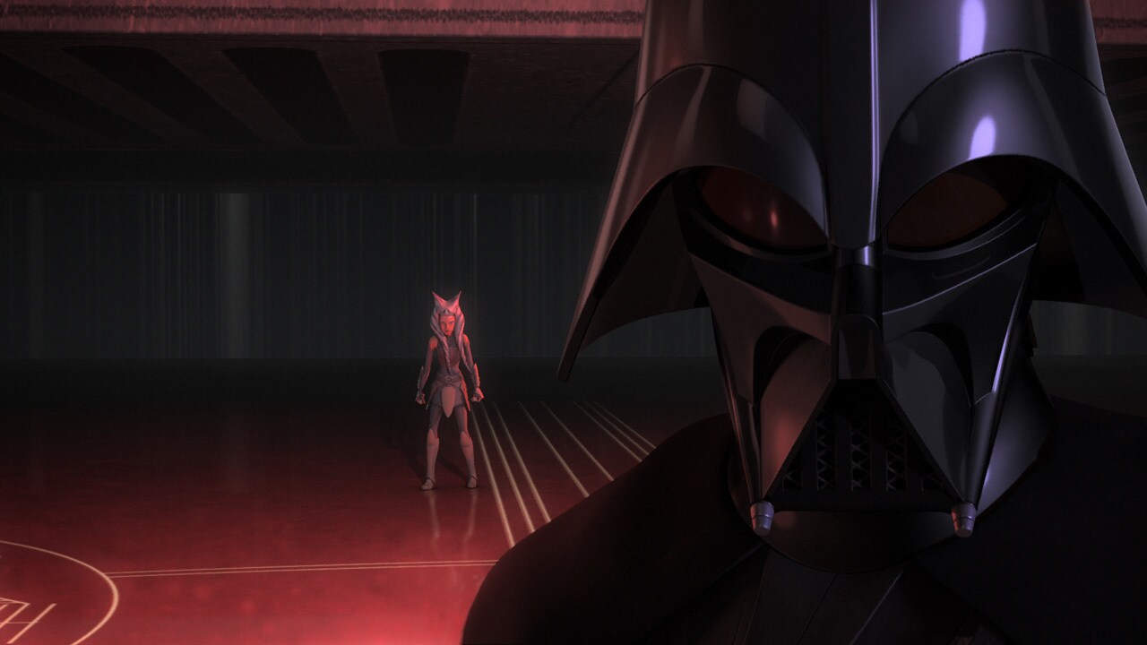 Ahsoka Tano finally comes face-to-face, once again, with her former Master.