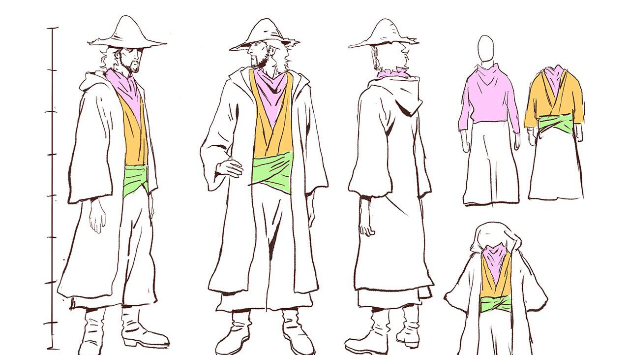 Akakiri character design by Naoyuki Asano.